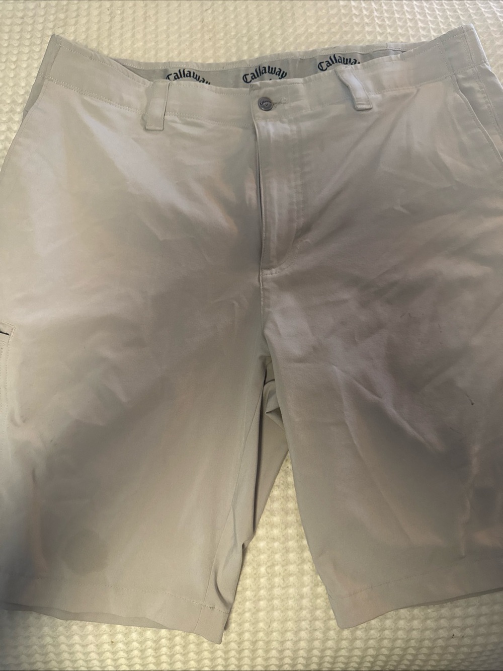 Callaway Light Khaki Golf Shorts